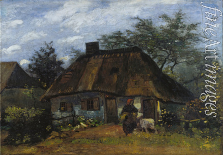 Gogh Vincent van - Farmhouse in Nuenen (La Chaumière)