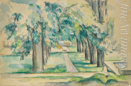 Cézanne Paul - Avenue of Chestnut Trees at the Jas de Bouffan