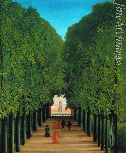 Rousseau Henri Julien Félix - The Avenue in the Park at Saint Cloud