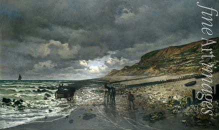 Monet Claude - La Pointe de la Hève at Low Tide