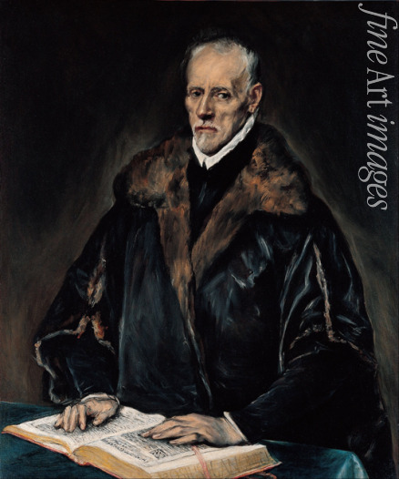 El Greco Dominico - Portrait of Dr. Francisco de Pisa