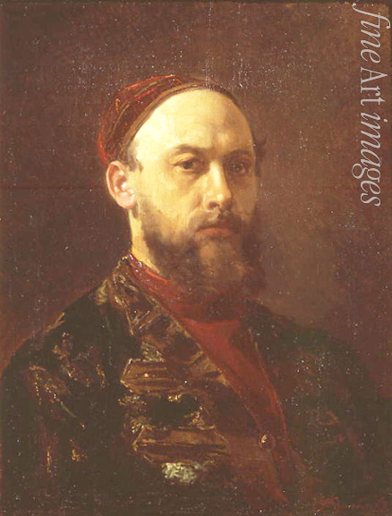 Zhuravlev Firs Sergeevich - Self-portrait