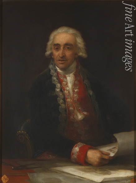 Goya Francisco de - Porträt von Juan de Villanueva