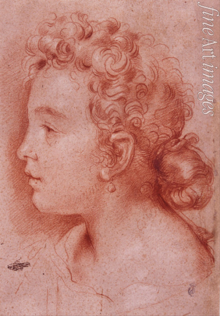 Maratta Carlo - Porträt von Faustina Maratti
