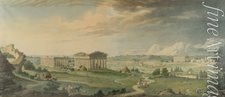 González Velázquez Isidro - View of Paestum