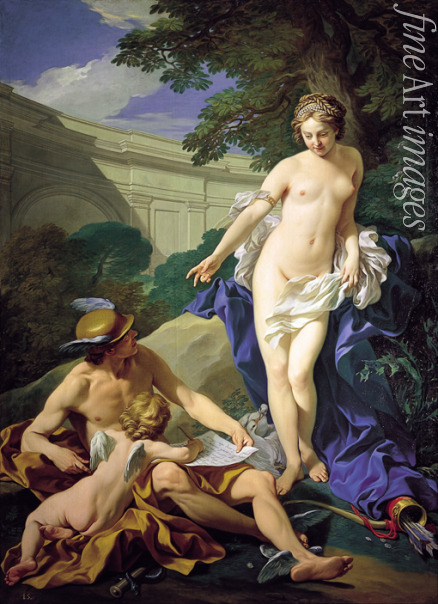 Van Loo Louis Michel - Venus with Mercury and Cupid