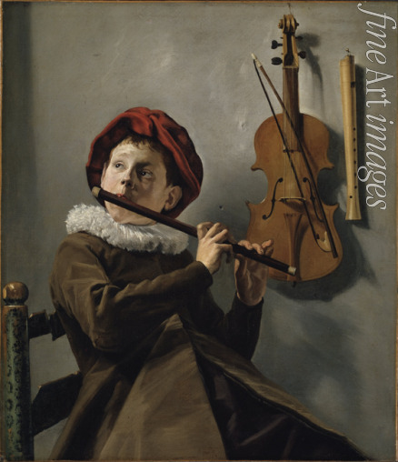 Leyster Judith - Knabe mit Flöte