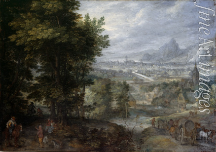 Brueghel Jan der Ältere - Bewaldete Landschaft