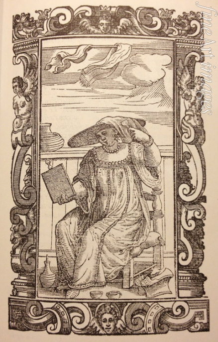 Vecellio Cesare - Venetian woman. From: De gli habiti antichi et moderni