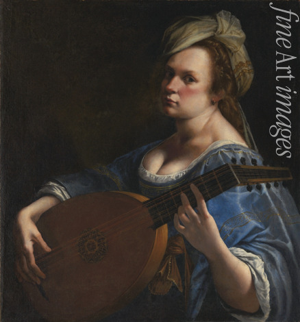 Gentileschi Artemisia - Self-Portrait as a Lute Player