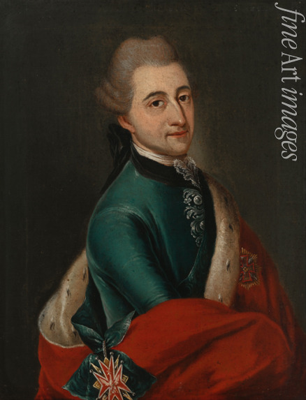 Molitor Franz Ignaz - Portrait of Stanislaw II August Poniatowski, King and Grand Duke of the Polish-Lithuanian Commonwealth (1732-1798)