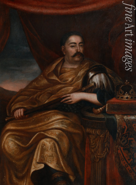 Trycjusz (Tricius oder Tretko) Jan - Porträt von Johann III. Sobieski (1629-1696), König von Polen und Großfürst von Litauen