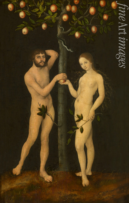 Cranach Lucas the Elder - Adam and Eve