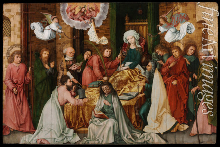 Holbein Hans der Ältere - Der Tod der Gottesmutter Maria
