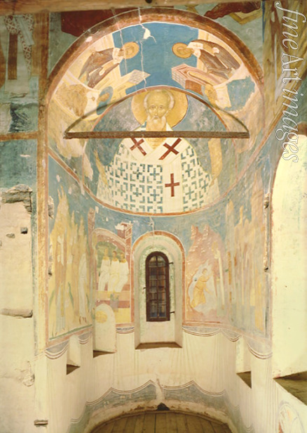 Dionissi (Dionysios) - Fresko mit Episoden aus dem Leben des heiligen Nikolaus dem Wundertäter (Detail)