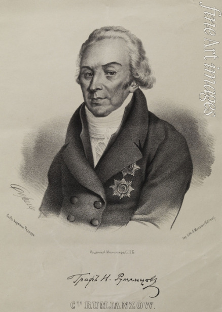 Borel Pjotr Fjodorowitsch - Bildnis Graf Nikolai Petrowitsch Rumjanzew (1754-1826)