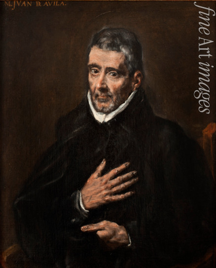 El Greco Dominico - Portrait of Juan de Ávila