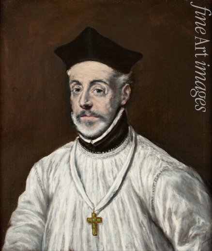 El Greco Dominico - Portrait of Diego de Covarrubias y Leiva