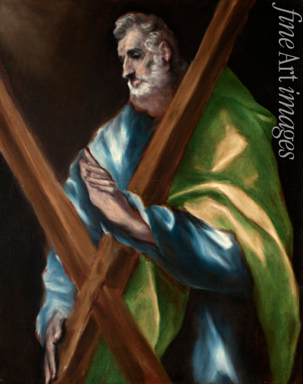 El Greco Dominico - Heiliger Andreas