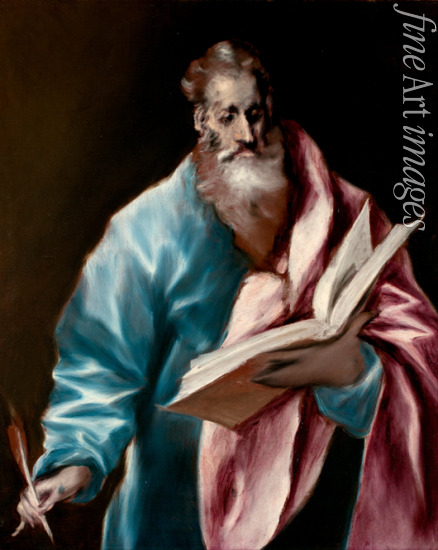 El Greco Dominico - Saint Matthew the Evangelist