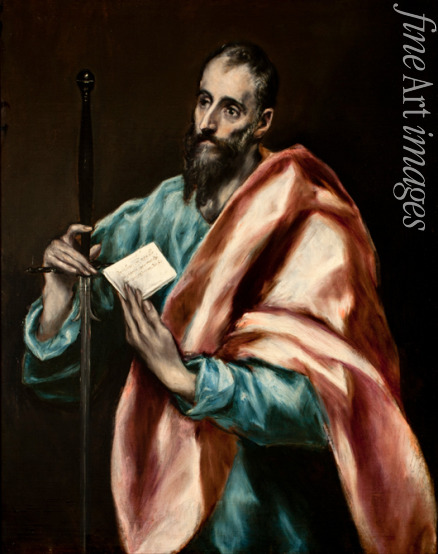 El Greco Dominico - The Apostle Paul