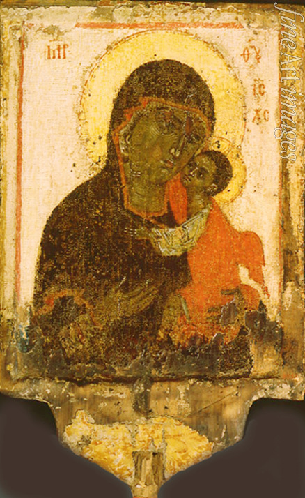 Russian icon - Our Lady of Tenderness (The Virgin Eleusa)