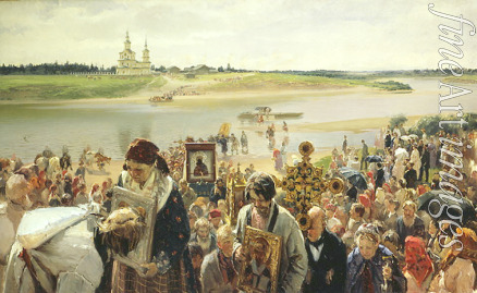 Pryanishnikov Illarion Mikhailovich - Easter procession