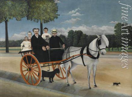 Rousseau Henri Julien Félix - Der Wagen des Vaters Junier