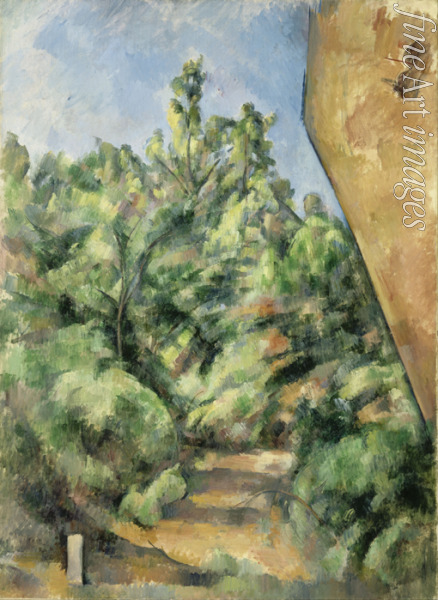 Cézanne Paul - Der rote Felsen