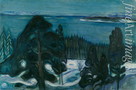 Munch Edvard - Winternacht