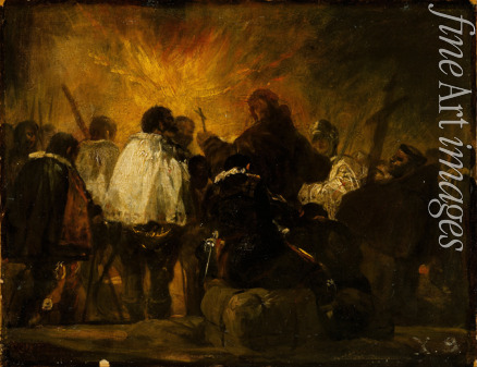 Goya Francisco de - Die Nacht der Inquisition