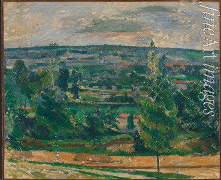 Cézanne Paul - Landschaft in Jas de Bouffan