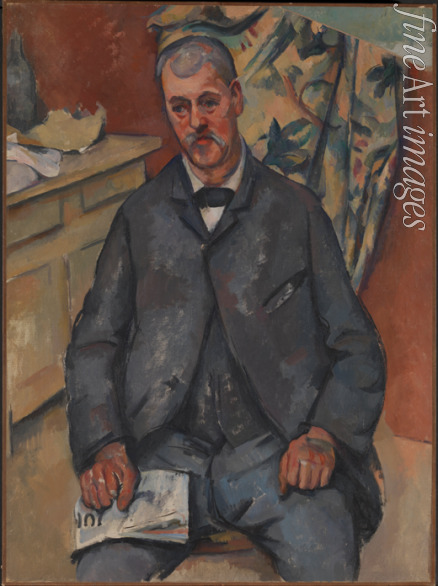 Cézanne Paul - Seated Man