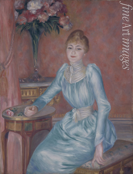 Renoir Pierre Auguste - Portrait of Madame de Bonnières (Henriette Arnaud-Gentil, Gräfin de Bonnières)
