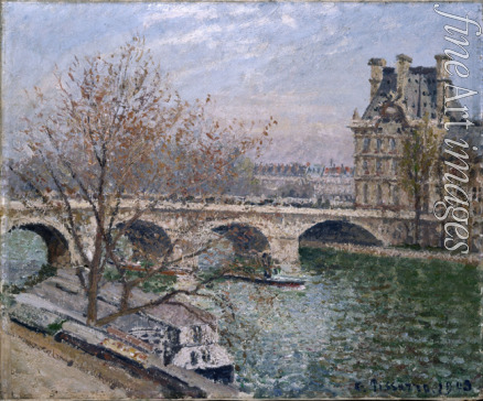 Pissarro Camille - Le Pont Royal and Pavillon de Flore