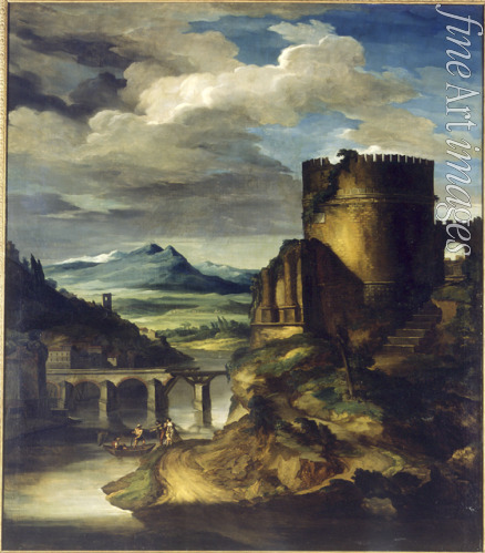 Géricault Théodore - Landscape with a Tomb