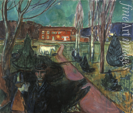 Munch Edvard - Die Abendstimmung