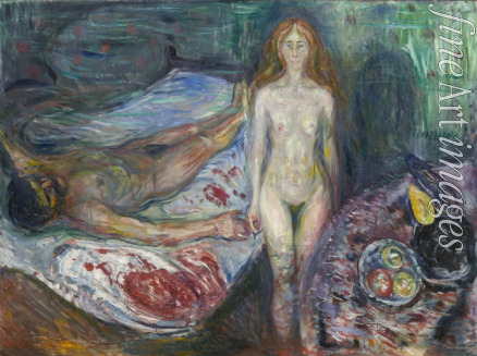 Munch Edvard - Der Tod des Marat