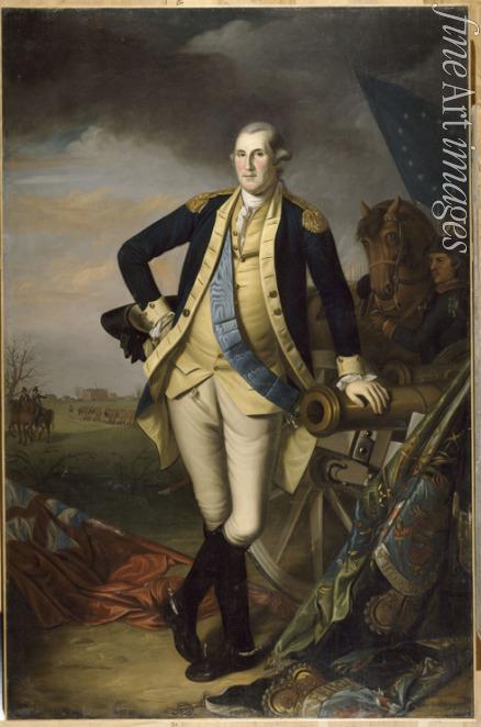 Peale Charles Willson - George Washington nach der Schlacht von Princeton am 3. Januar 1777