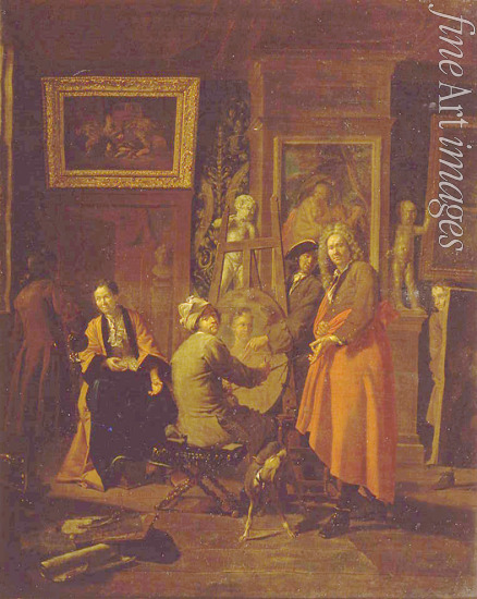 Horemans Jan Joseph the Elder - The Painter's Studio