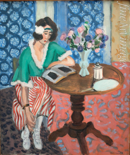 Matisse Henri - Lesende am Tischchen