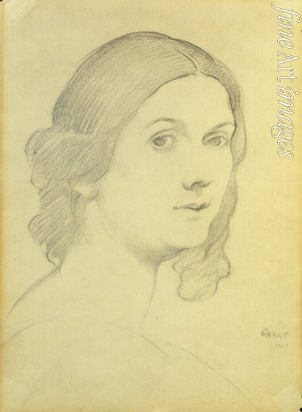 Bakst Léon - Porträt der Tänzerin Isadora Duncan (1877-1927)