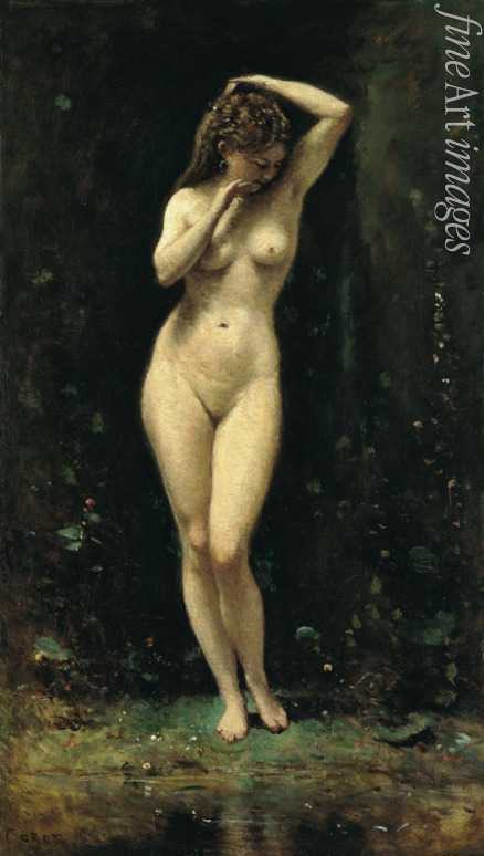 Corot Jean-Baptiste Camille - Dianas Bad (Das Brunnen)