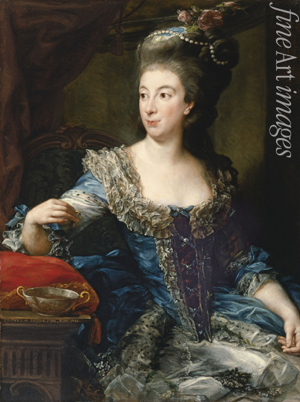 Batoni Pompeo Girolamo - Porträt von Gräfin Maria Benedetta di San Martino