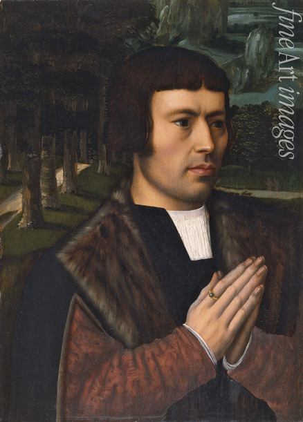 Benson Ambrosius - Portrait of a Man praying
