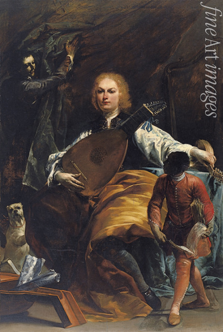 Crespi Giuseppe Maria - Portrait of Count Fulvio Grati