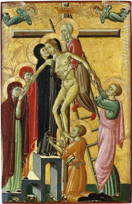 Master of Forlì - The Descent from the Cross