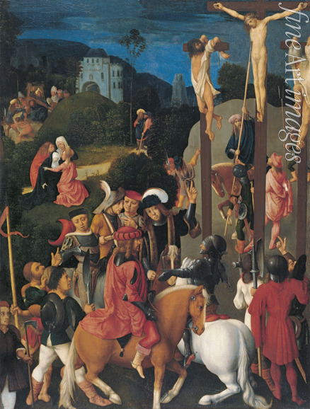 Master of the Virgo inter Virgines - The Crucifixion