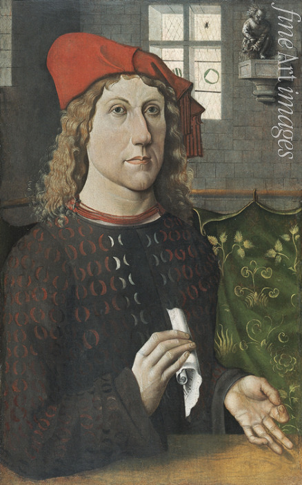 Meister des Jüngsten Gerichts von Lüneburg - Bildnis eines jungen Mannes