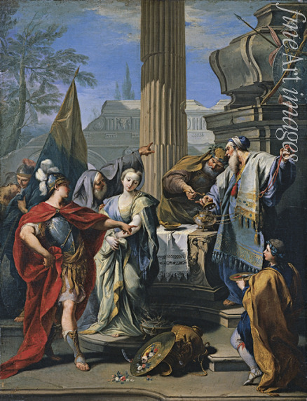 Pittoni Giovan Battista - The Sacrifice of Polyxena